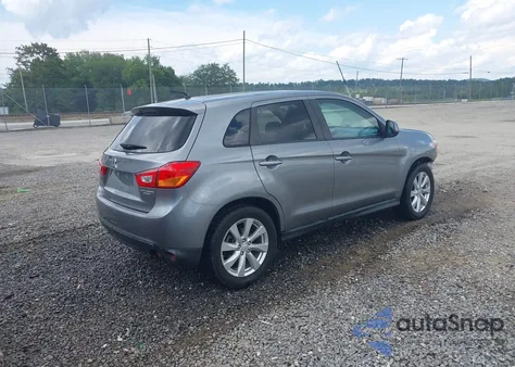 2014 Mitsubishi Outlander Sport Es из США, поврежденный, VIN 4A4AP3AUXEE026093